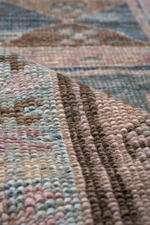Antique Caucasian Runner Rug (3' x 9')